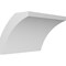 Ekena Millwork 6-in. W x 44-in. D x 44-in. H Thorton Architectural Grade PVC Knee Brace BRCP06X44X44THR - alternate 1